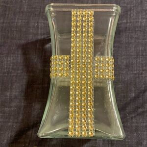 4 inch up cycled glass vase